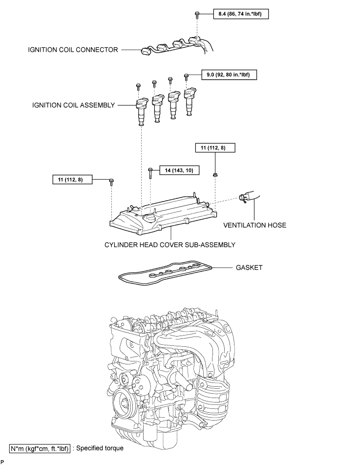 Toyota Rav4. Aca30, 33, 38 Gsa33 Zsa30, 35.2Az-Fe Engine Mechanical.Engine.Cylinder Head Components